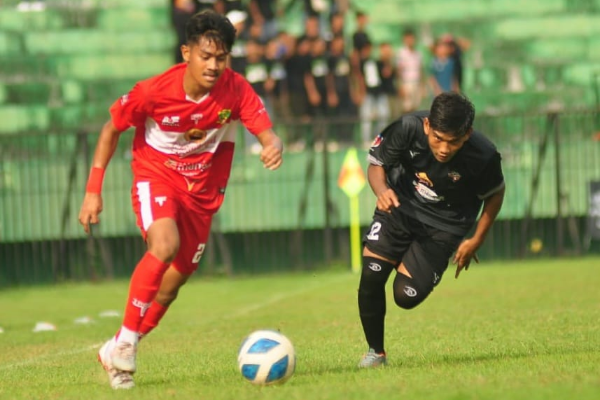 Perssu Madura City Unggul Sementara atas Persepam Pamekasan 1-0